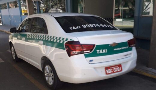 TAXISTA DE PRUDENTÓPOLIS TEVE O VEÍCULO ROUBADO EM GUAMIRANGA.